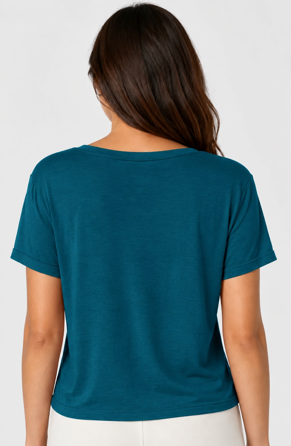 Prairie Cotton by CMC Prairie Lux Relaxed V-Neck Top - LX165