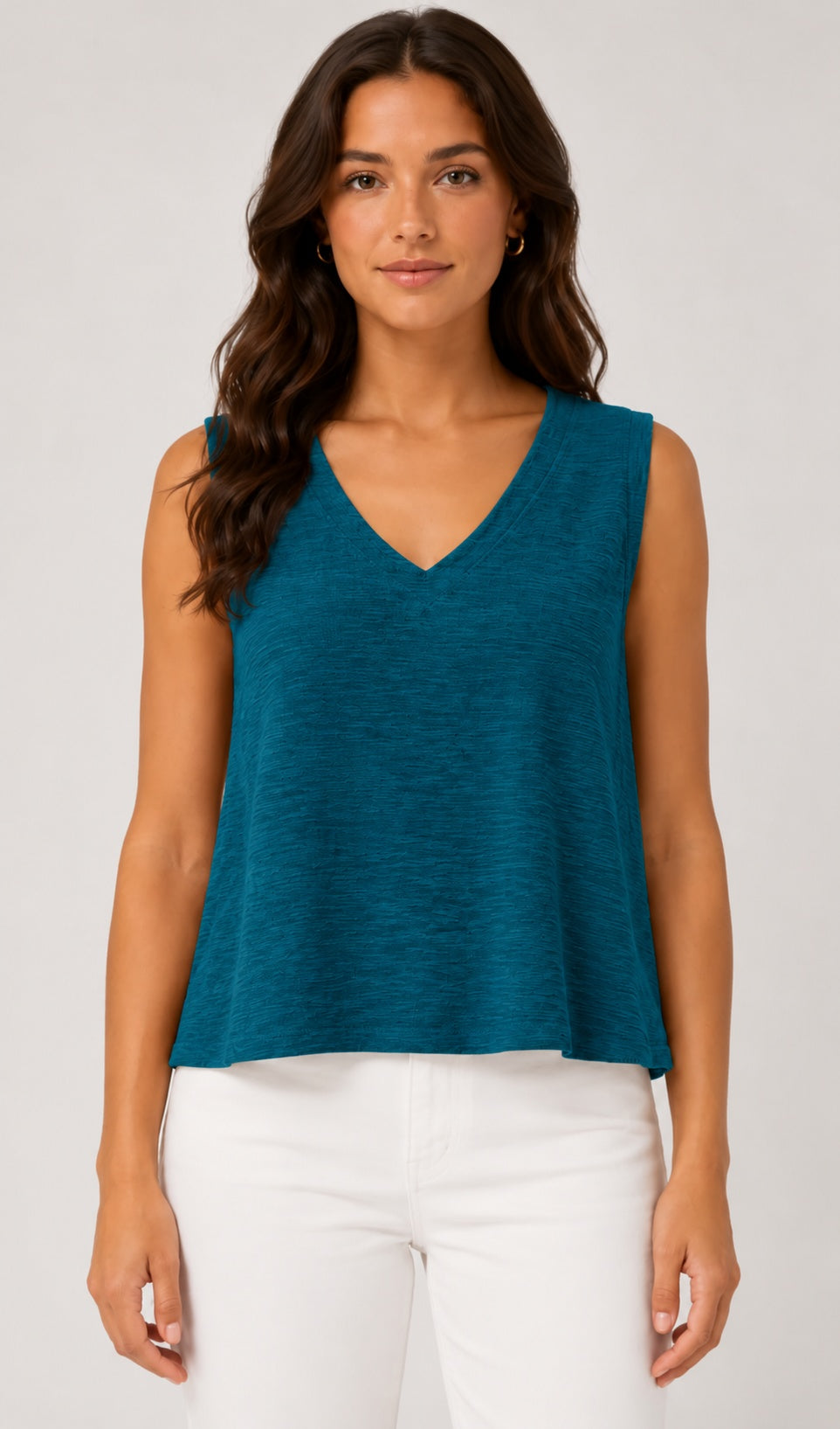 Prairie Cotton by CMC Slub French Terry Tank Top - SB710