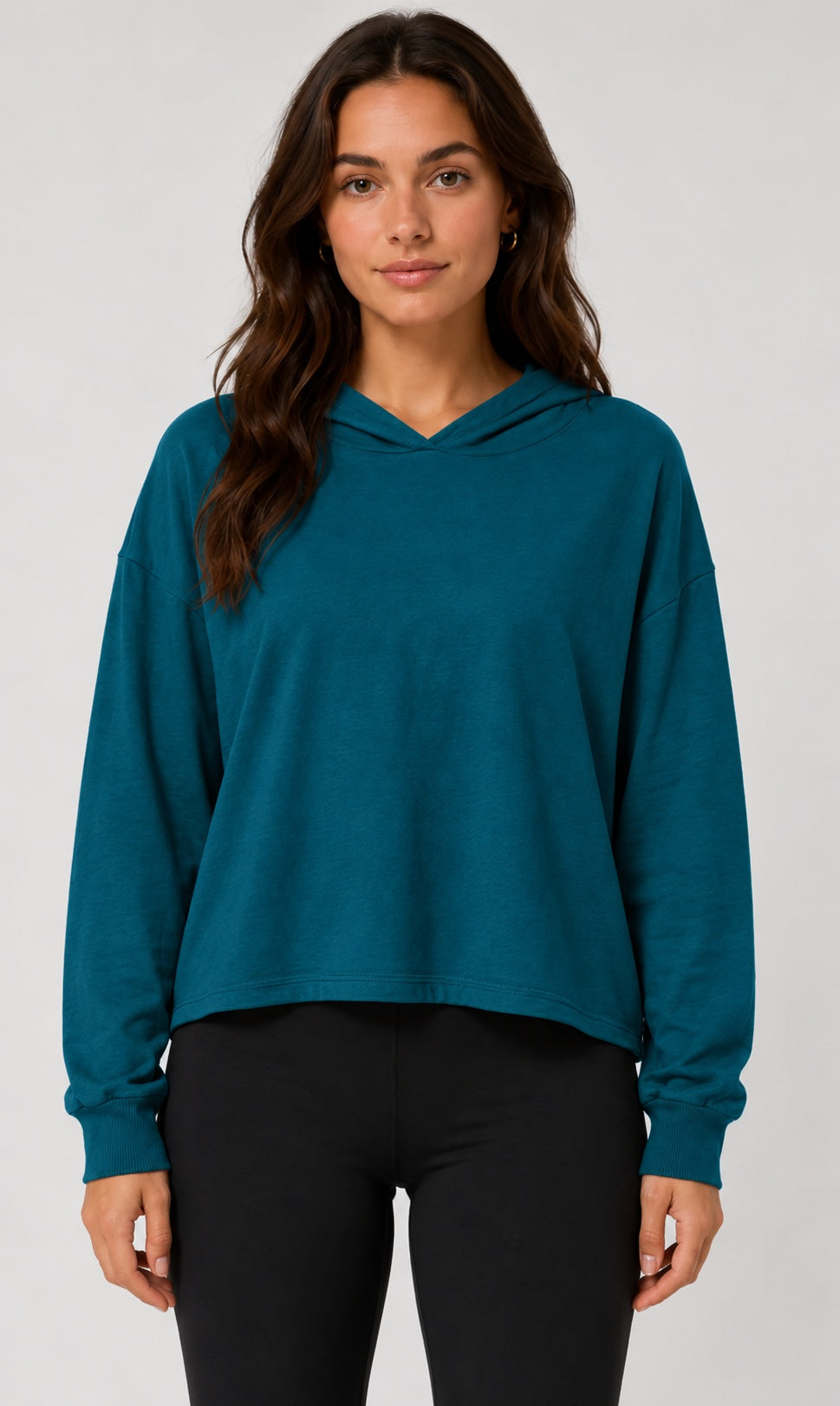 Prairie Cotton by CMC Stretch Terry Hoodie Pullover - ST144