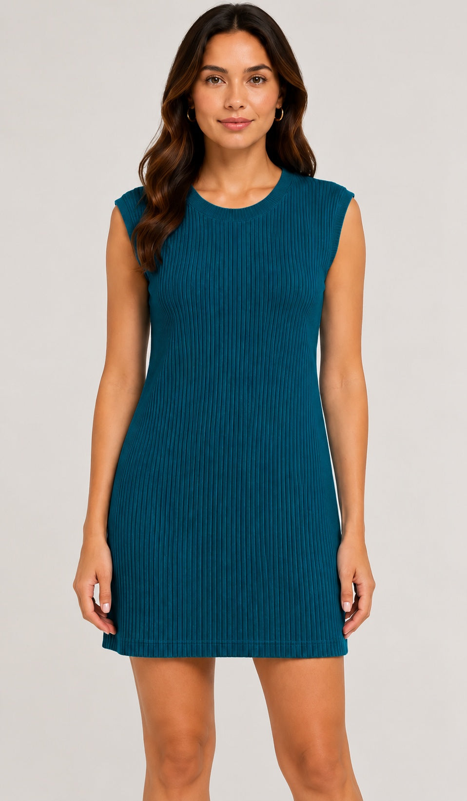 Prairie Cotton by CMC Rib Tank Dress - 4039