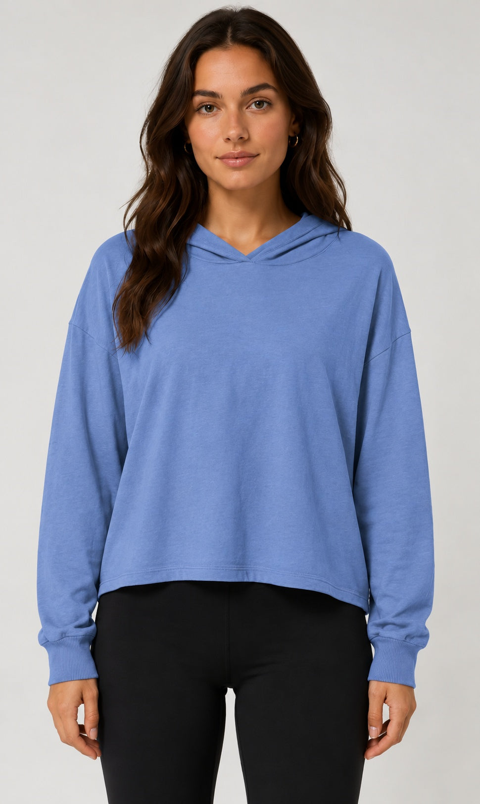 Prairie Cotton by CMC Stretch Terry Hoodie Pullover - ST144