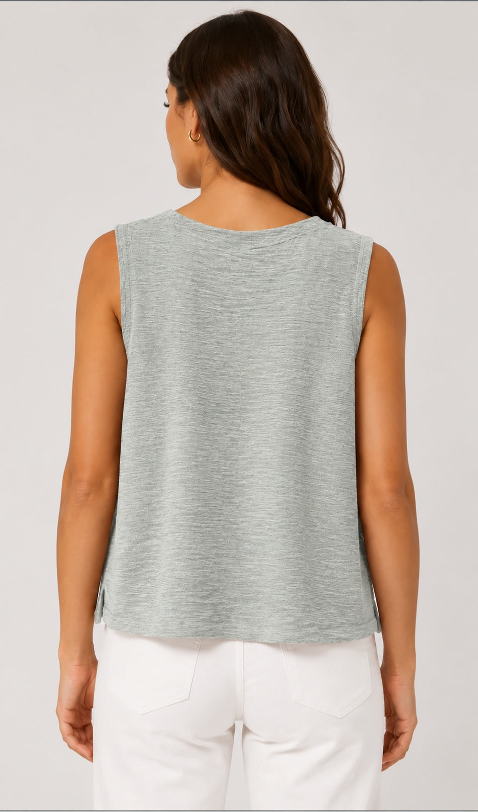 Prairie Cotton by CMC Slub French Terry Tank Top - SB710