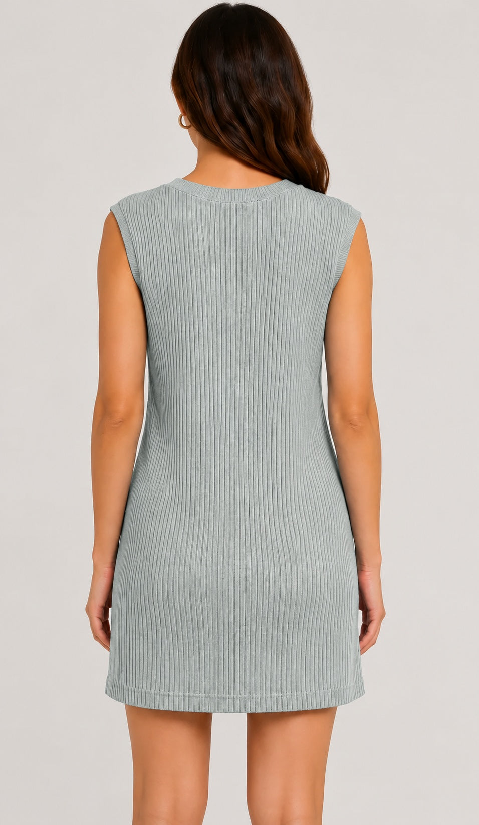 Prairie Cotton by CMC Rib Tank Dress - 4039