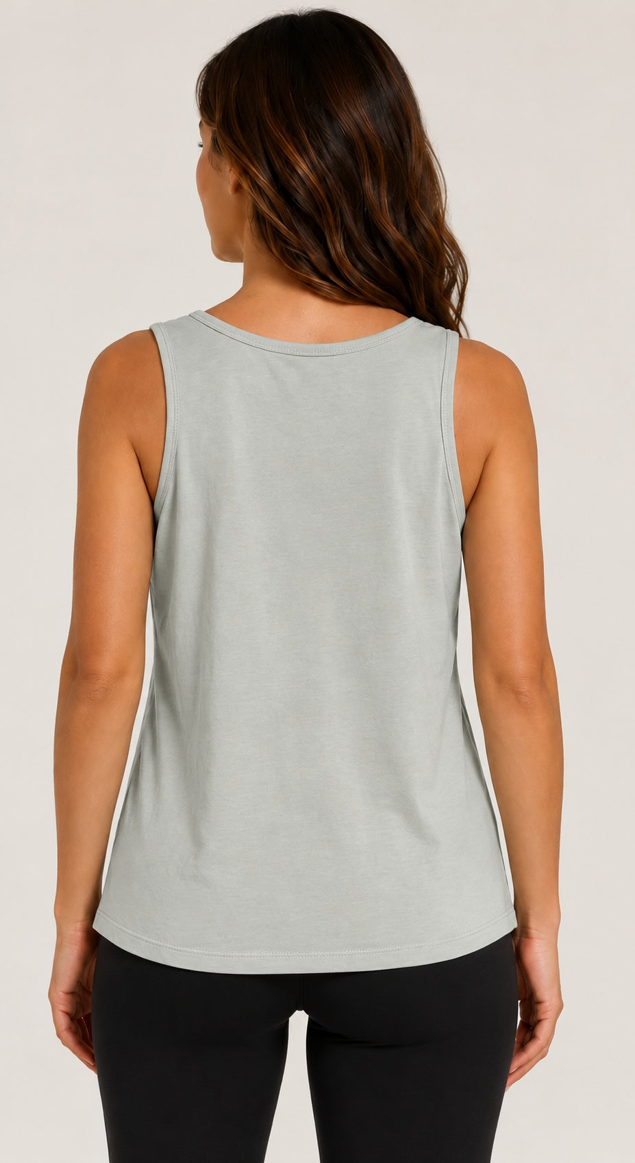 Prairie Cotton by CMC Stretch Terry Ruched Tank Top - ST796
