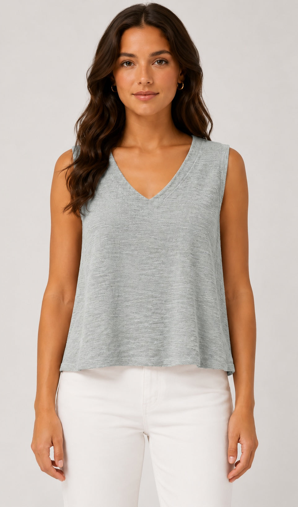 Prairie Cotton by CMC Slub French Terry Tank Top - SB710