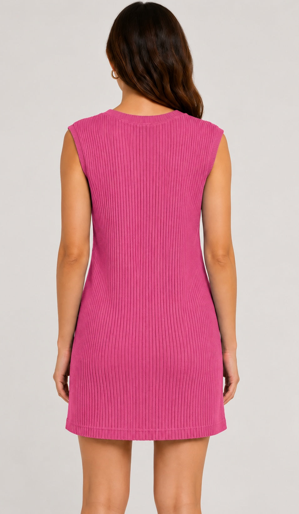 Prairie Cotton by CMC Rib Tank Dress - 4039