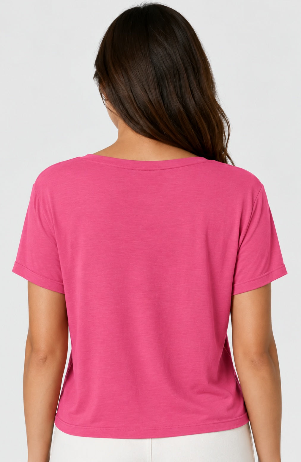 Prairie Cotton by CMC Prairie Lux Relaxed V-Neck Top - LX165