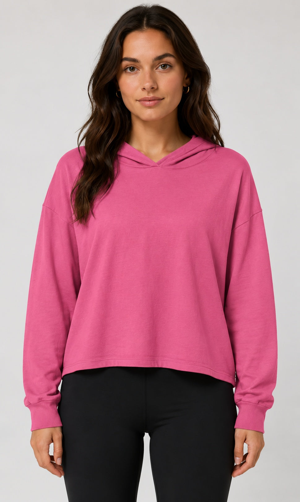 Prairie Cotton by CMC Stretch Terry Hoodie Pullover - ST144