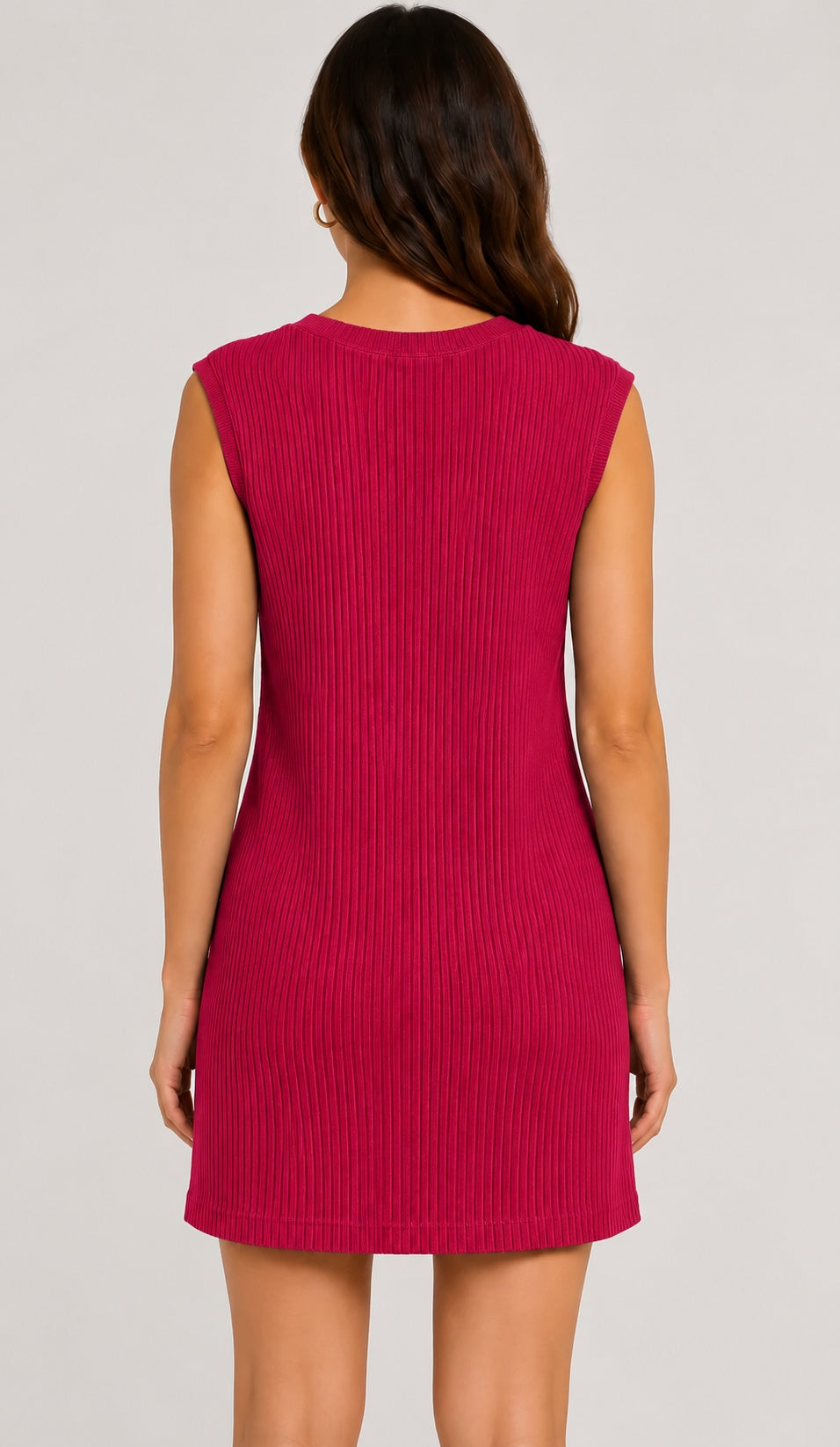 Prairie Cotton by CMC Rib Tank Dress - 4039
