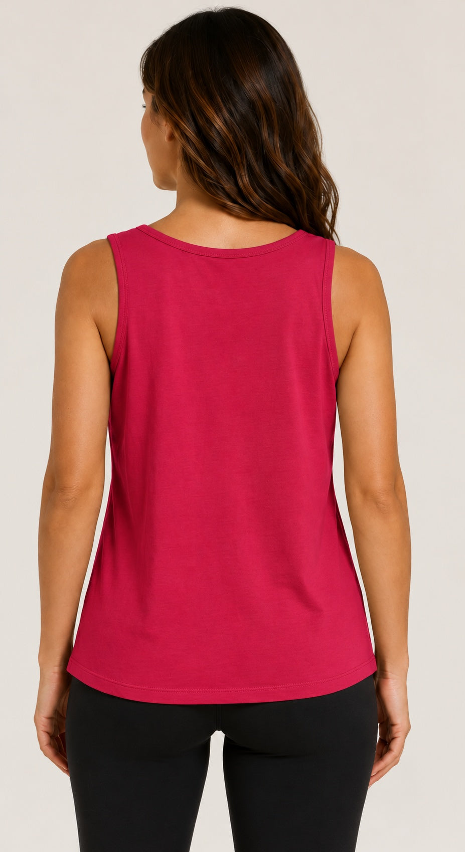 Prairie Cotton by CMC Stretch Terry Ruched Tank Top - ST796