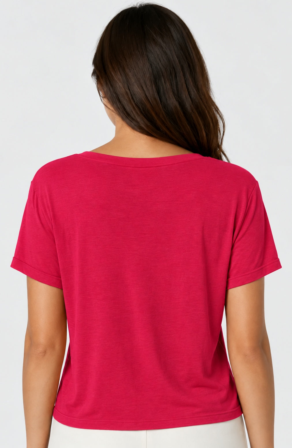 Prairie Cotton by CMC Prairie Lux Relaxed V-Neck Top - LX165