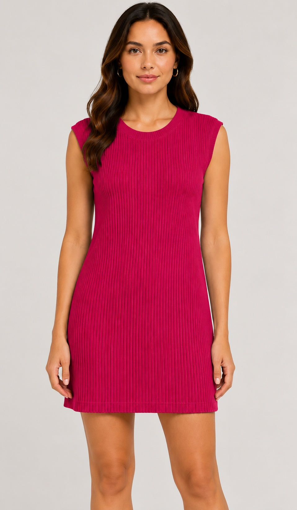 Prairie Cotton by CMC Rib Tank Dress - 4039