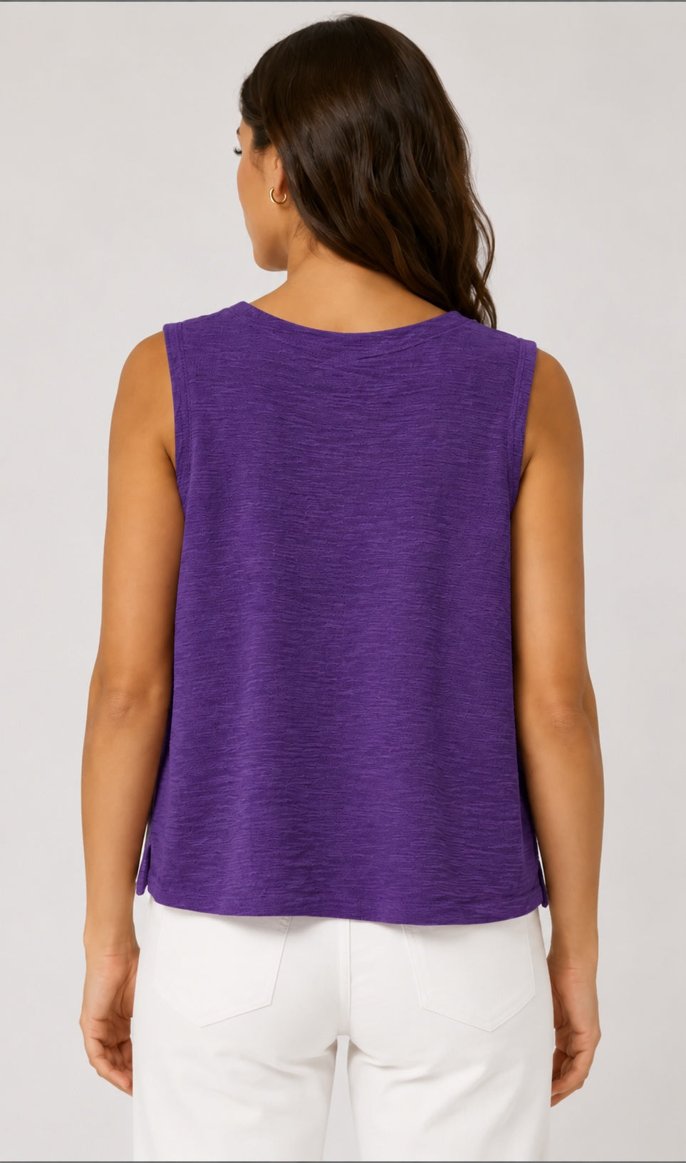 Prairie Cotton by CMC Slub French Terry Tank Top - SB710