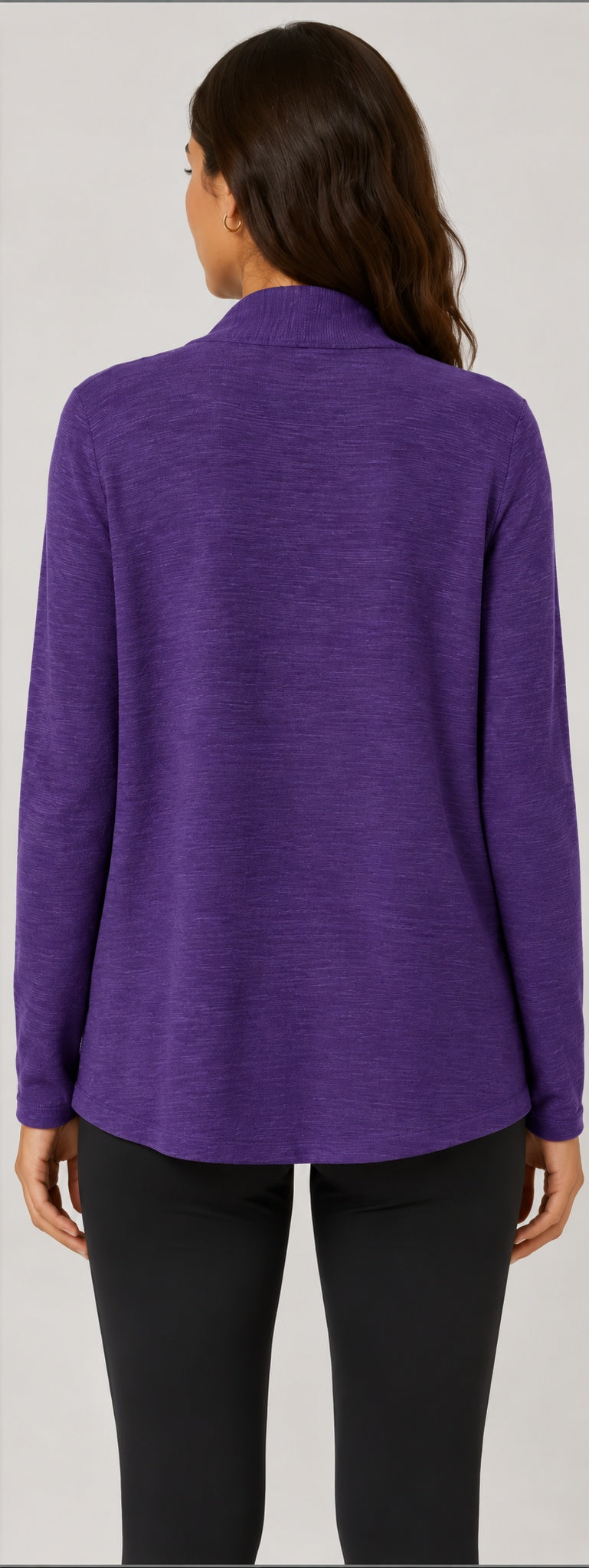 Prairie Cotton by CMC Slub French Terry Open Cardigan - SB595
