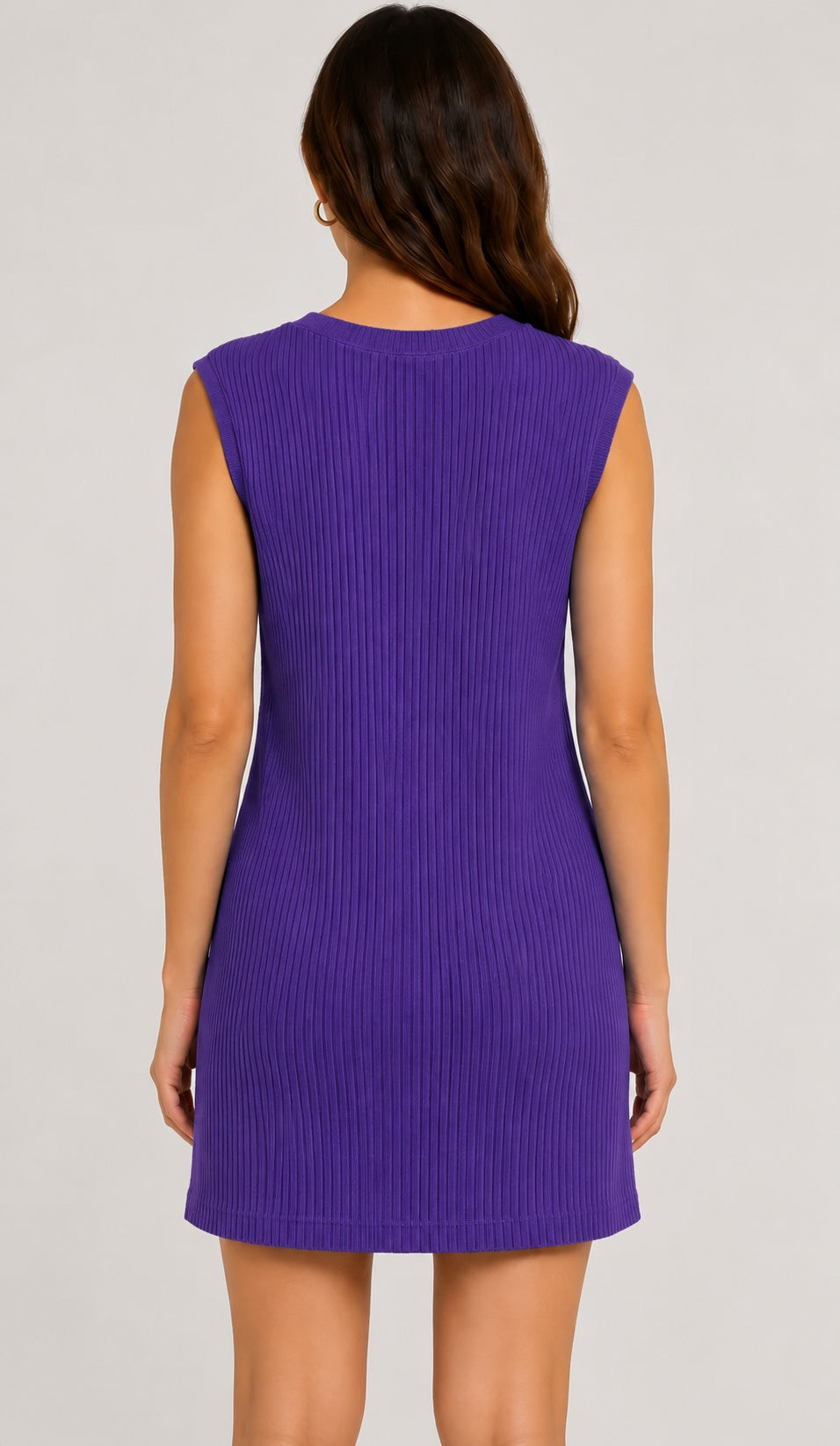 Prairie Cotton by CMC Rib Tank Dress - 4039