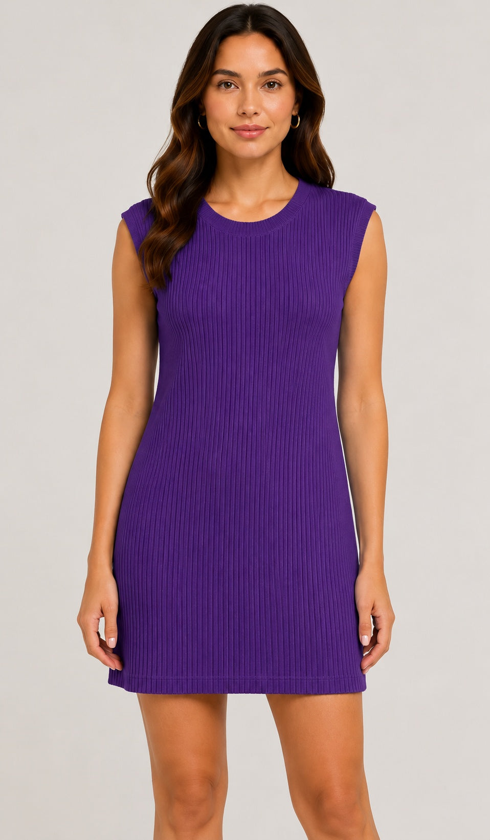 Prairie Cotton by CMC Rib Tank Dress - 4039
