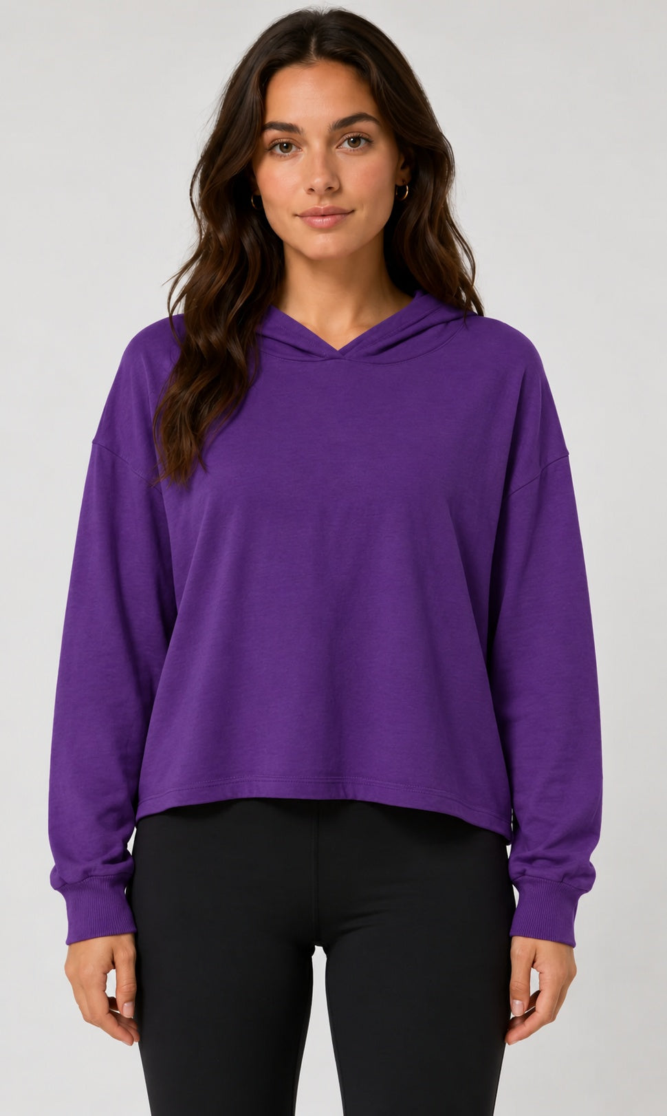 Prairie Cotton by CMC Stretch Terry Hoodie Pullover - ST144