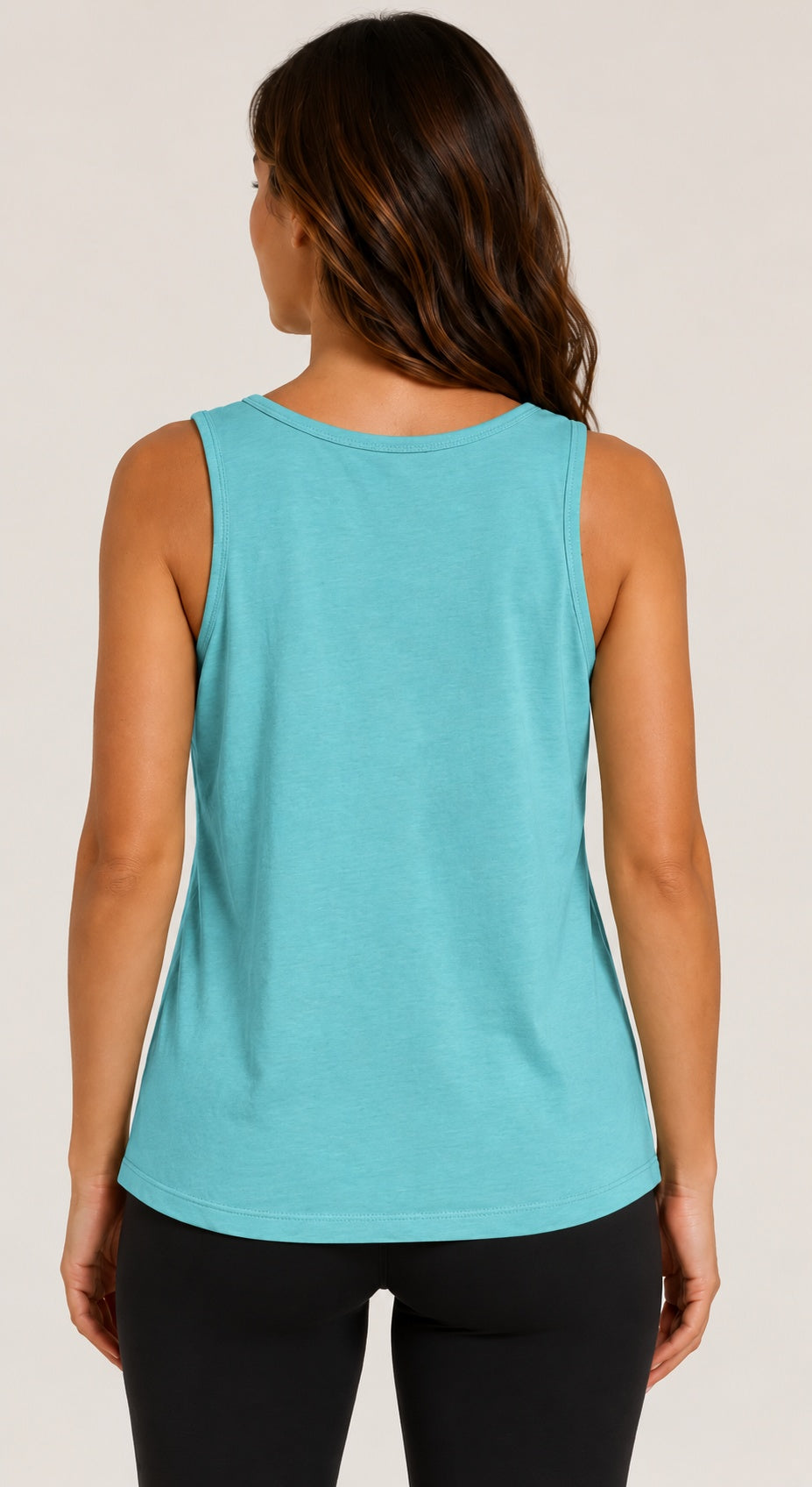 Prairie Cotton by CMC Stretch Terry Ruched Tank Top - ST796