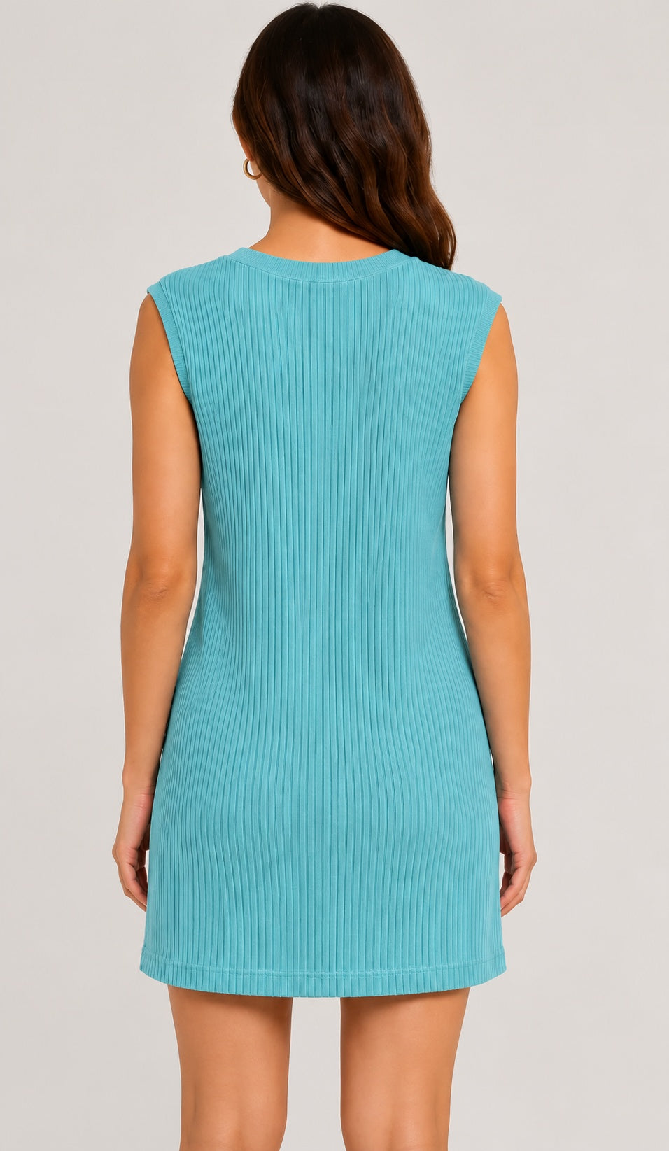 Prairie Cotton by CMC Rib Tank Dress - 4039