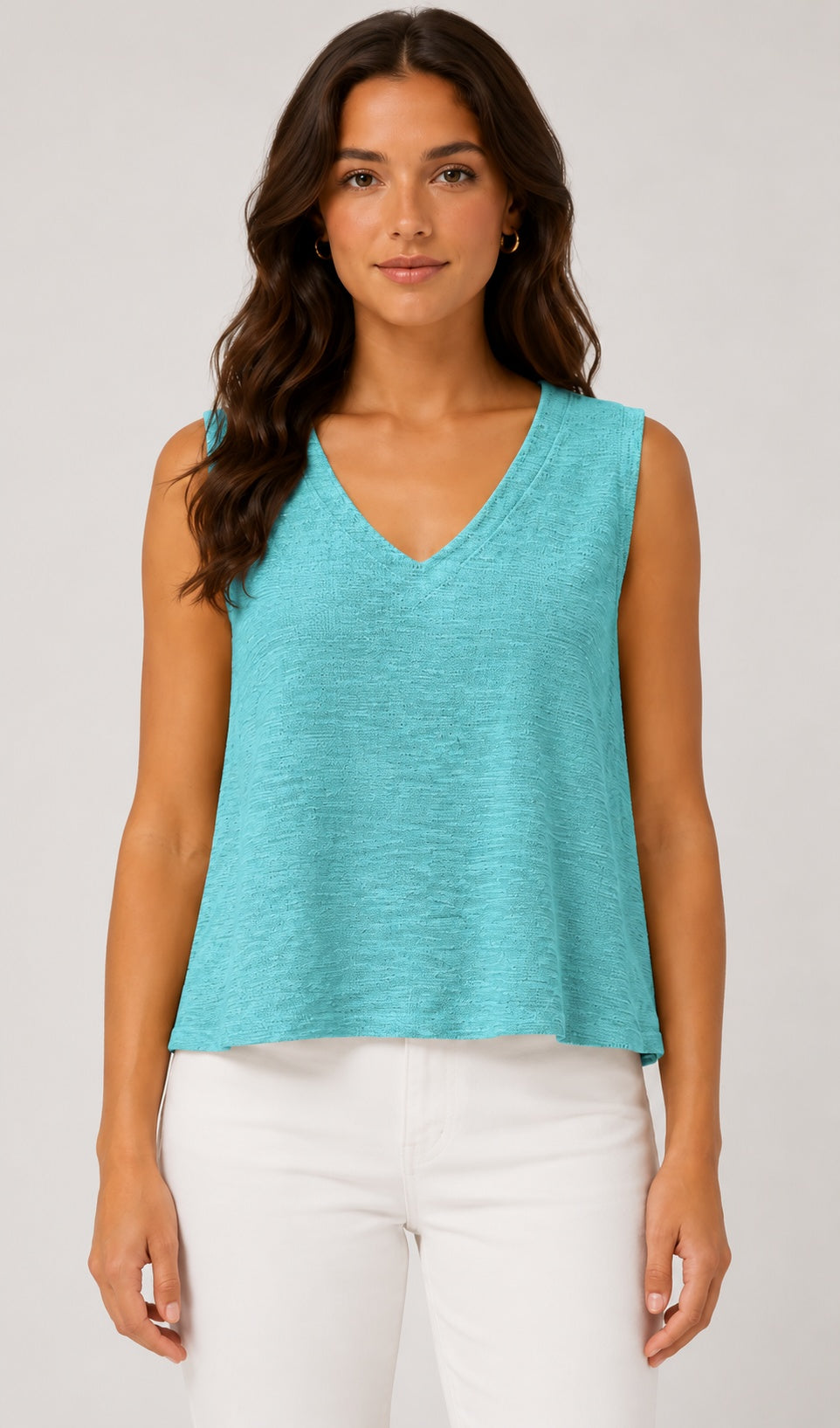Prairie Cotton by CMC Slub French Terry Tank Top - SB710