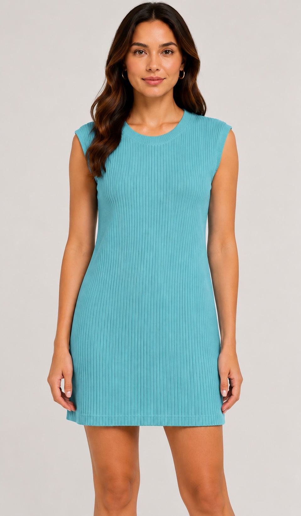Prairie Cotton by CMC Rib Tank Dress - 4039