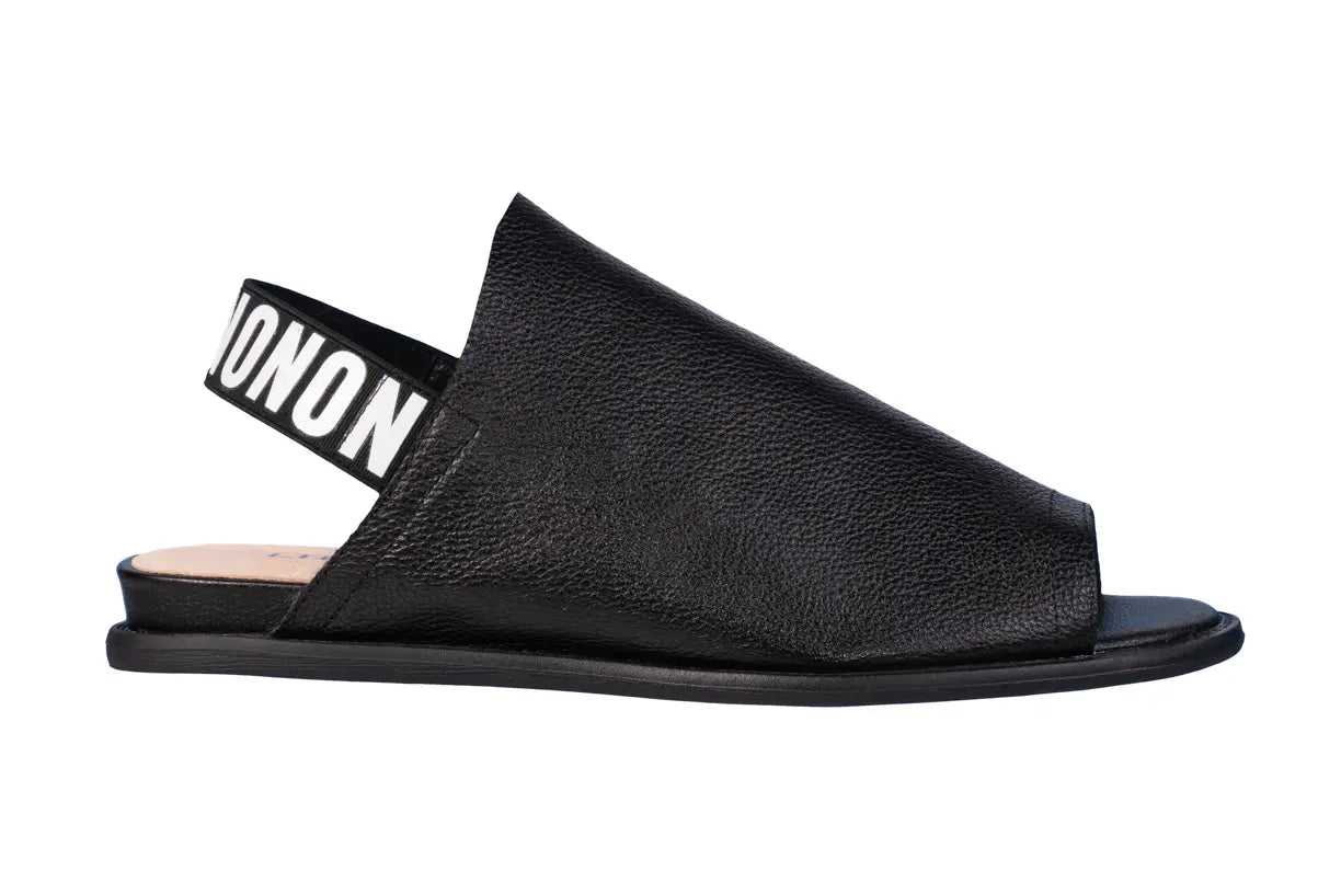 LitFoot Open Toe Slipper - BLACK