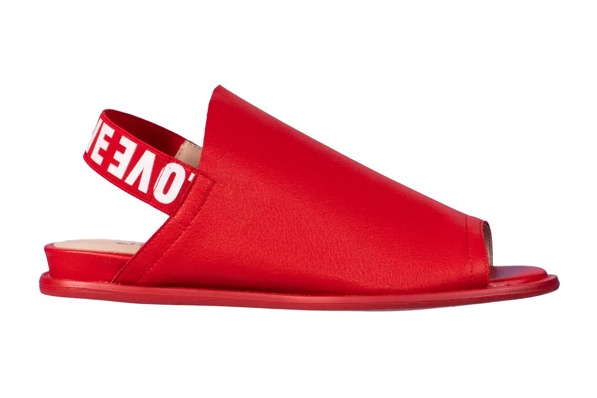 LitFoot Open Toe Slipper - RED