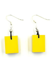 CHRISTINA BRAMPTI EARRINGS - CB-CUBIC S1499M - 1 CUBE - YELLOW
