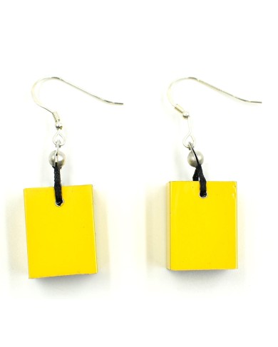 CHRISTINA BRAMPTI EARRINGS - CB-CUBIC S1499M - 1 CUBE - YELLOW