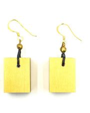 CHRISTINA BRAMPTI EARRINGS - CB-CUBIC S1499F - 1 CUBE - GOLD