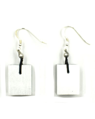 CHRISTINA BRAMPTI EARRINGS - CB-CUBIC S1499G - 1 CUBE - SILVER