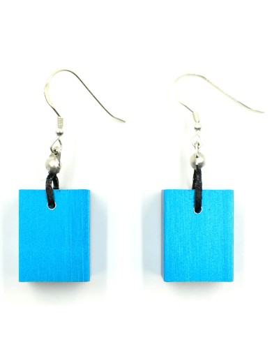 CHRISTINA BRAMPTI EARRING - CB-CUBIC S1499B - 1 CUBE - TURQUOISE