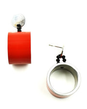 CHRISTINA BRAMPTI EARRINGS - CB-MET S1552U SHINY RED