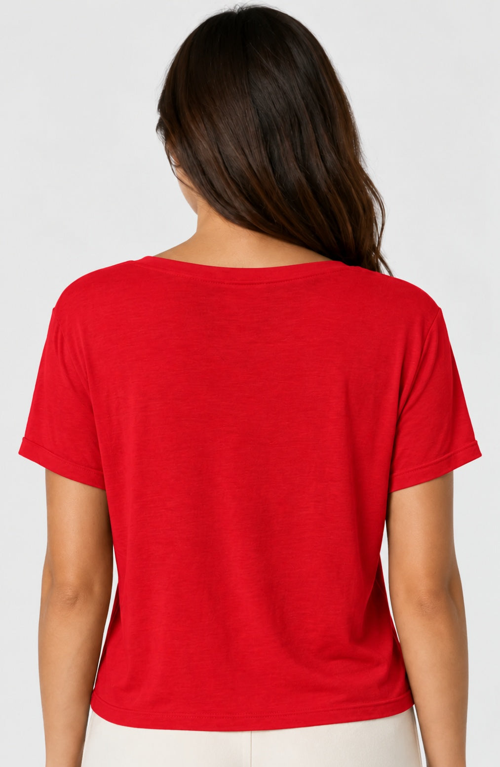 Prairie Cotton by CMC Prairie Lux Relaxed V-Neck Top - LX165