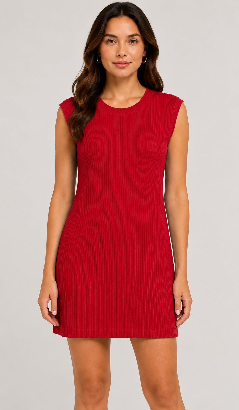 Prairie Cotton by CMC Rib Tank Dress - 4039