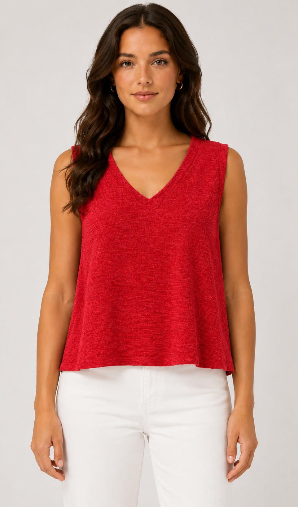 Prairie Cotton by CMC Slub French Terry Tank Top - SB710