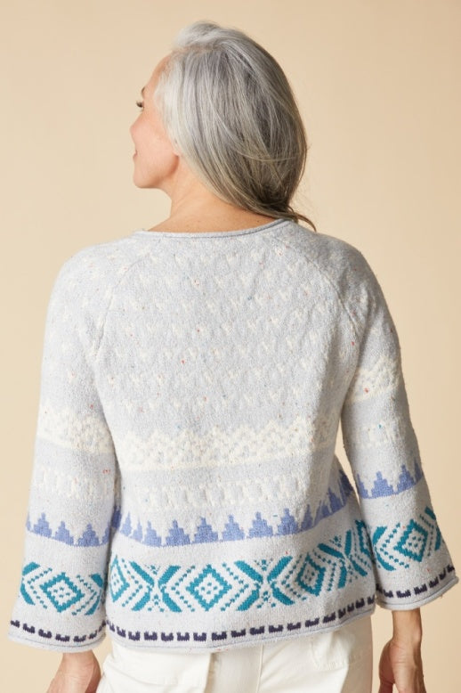 Habitat Snow Day Alpine Sweater - 89455 - MIST