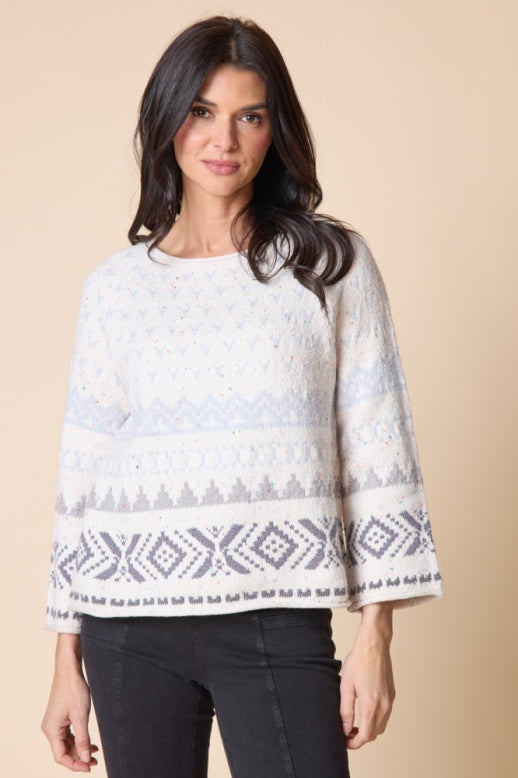 Habitat Snow Day Alpine Sweater - 89455 - WINTER WHITE