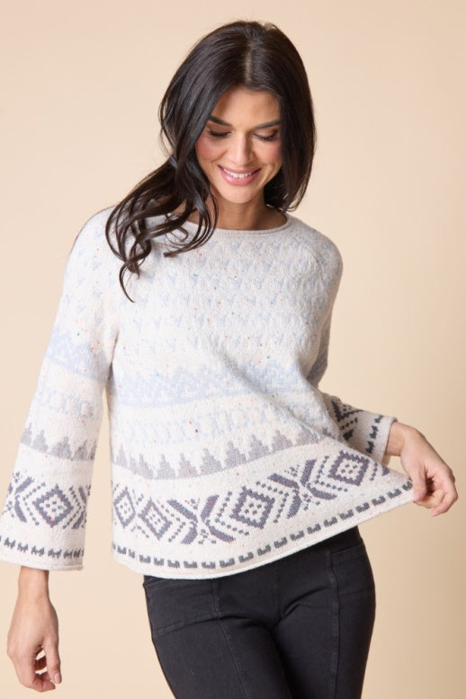 Habitat Snow Day Alpine Sweater - 89455 - WINTER WHITE