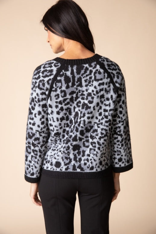 Habitat Seeing Spots Feline Fine Pullover - 88501 - SLATE