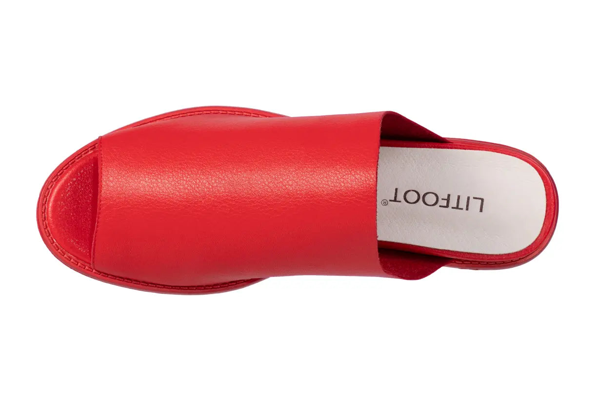 LitFoot Open Toe Slipper - RED