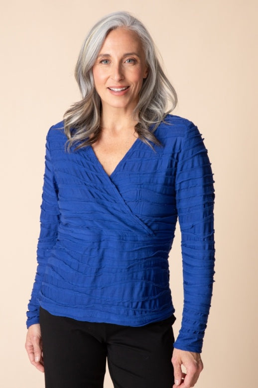 Habitat City Wave Skyline Wrap Top - 12001 - TWILIGHT
