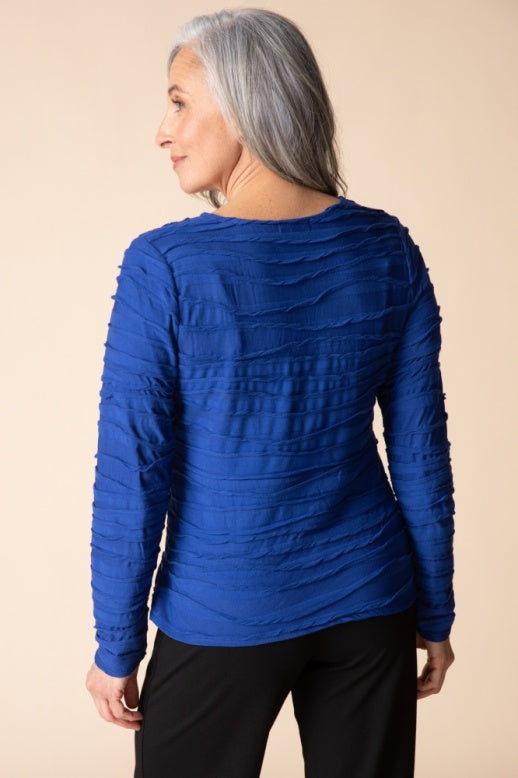 Habitat City Wave Skyline Wrap Top - 12001 - TWILIGHT