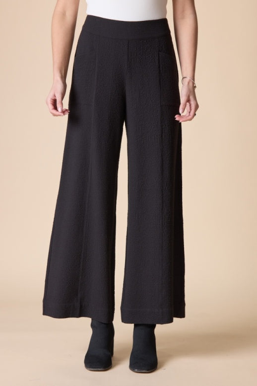 Habitat Crinkle Crepe Solid Aria Pant - 21062 - BLACK