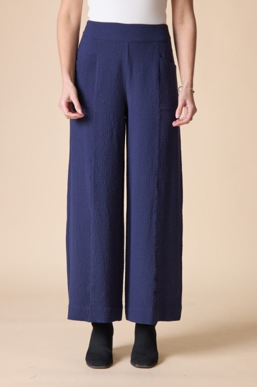 Habitat Crinkle Crepe Solid Aria Pant - 21062 - NAVY
