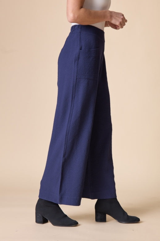 Habitat Crinkle Crepe Solid Aria Pant - 21062 - NAVY