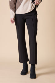 Habitat Luxe Ponte Solid Kickflare Pant - 10672 - BLACK