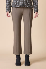 Habitat Luxe Ponte Solid Kickflare Pant - 10672 - UMBER