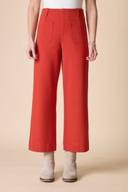 Habitat Luxe Ponte Solid Flood Pant - 10676 - SIENNA