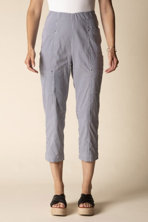 Habitat Cool Tech Stripe Seaside Capri - 18365 - NAVY